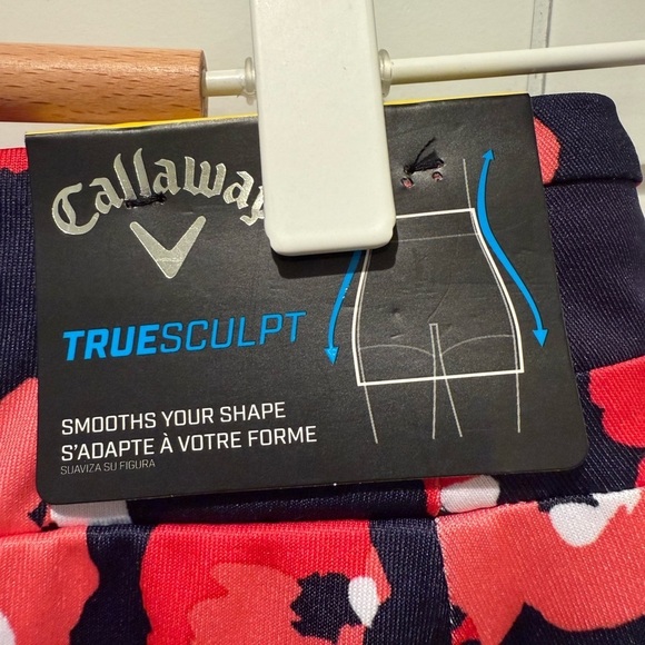 Callaway Golf Red and White A-Line Mini Skirt - Picture 2 of 11